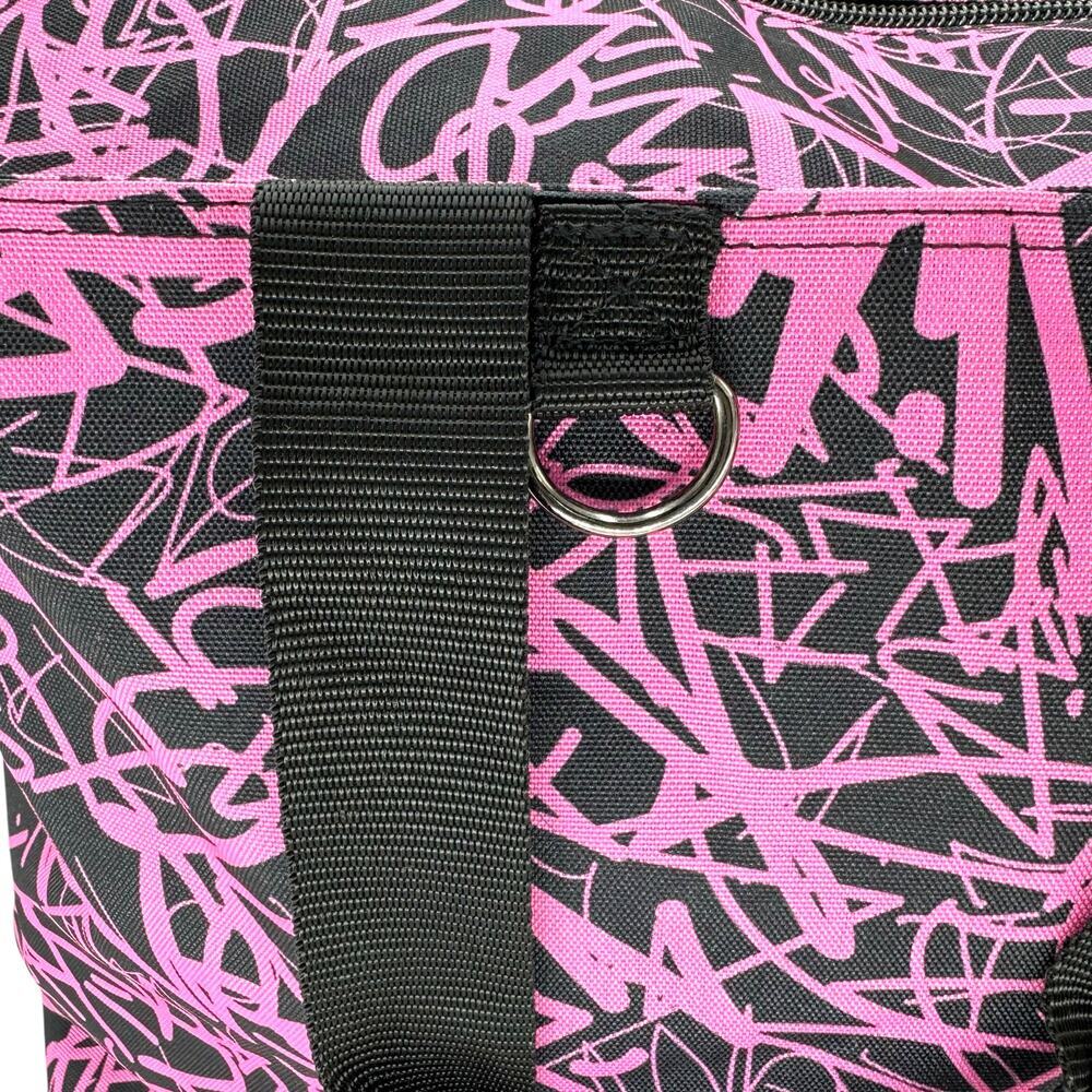 Sprayground Pink Graffiti Shark Tote Bag NWT Rare Streetwear Carryall Duffle - Picture 8 of 13